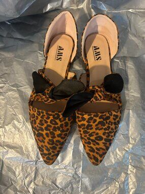 AMS Leopard Print Shoes